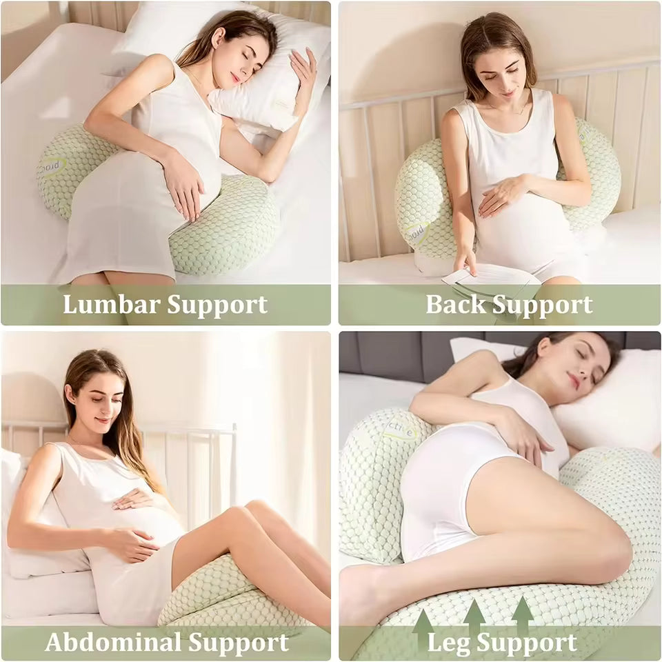 Pregnant Women's Waist Pillow Multifunctional Soft Comfort Cotton Abdominal Support During Pregnancy Cushion Maternity Pillow