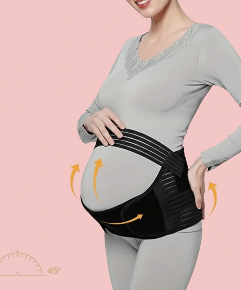 Maternity Belly Band – Breathable Pregnancy Support Belt for Back & Abdominal Comfort