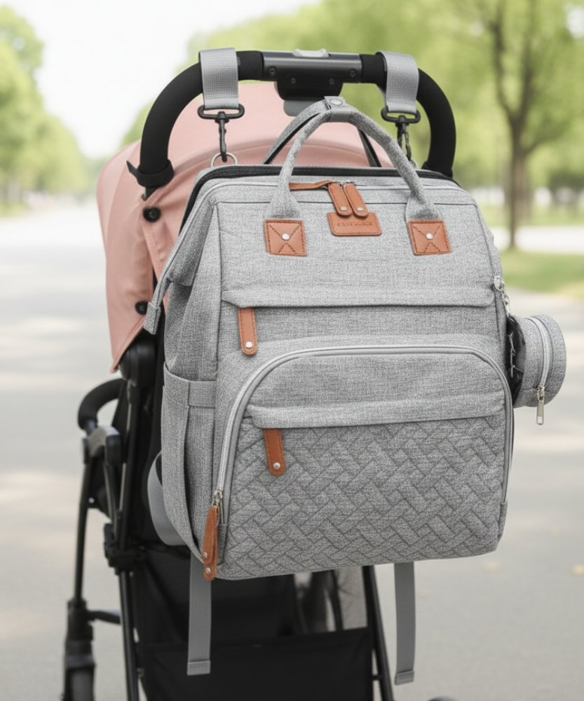 Diaper Bag Backpack with Change Station