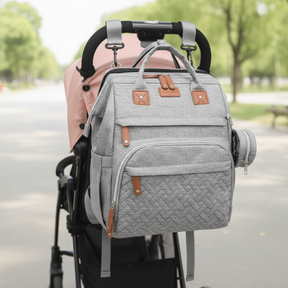 Diaper Bag Backpack with Change Station