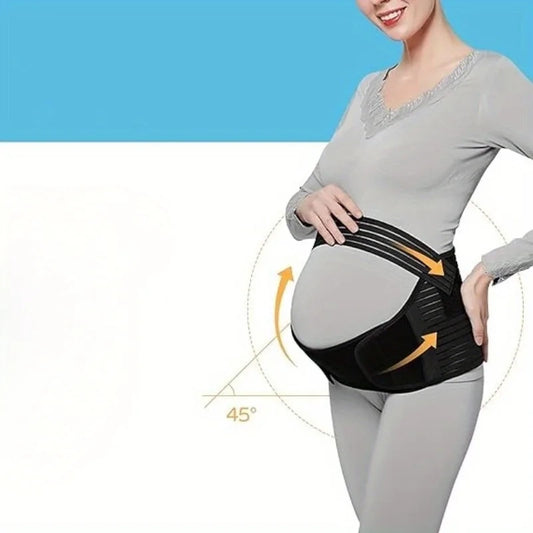 Maternity Belly Band – Breathable Pregnancy Support Belt for Back & Abdominal Comfort