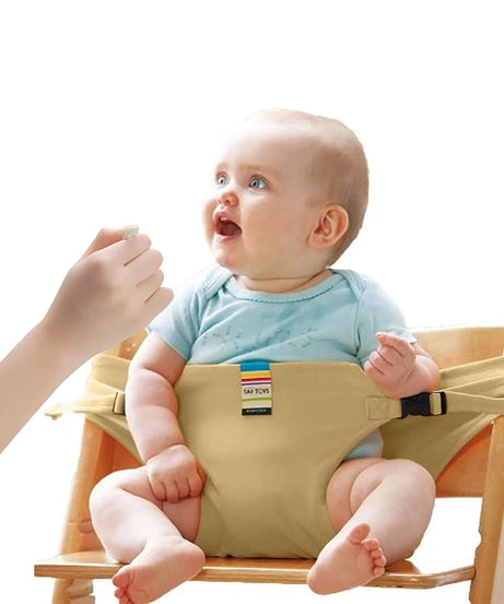 Portable Baby High Chair Safety Belt – Secure Dining Strap for Infants