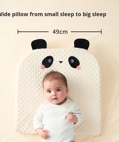 Newborn Baby Anti-Vomiting Slope Pillow – Inclined Nursing Cushion for Feeding & Sleep Safety