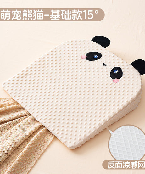 Newborn Baby Anti-Vomiting Slope Pillow – Inclined Nursing Cushion for Feeding & Sleep Safety