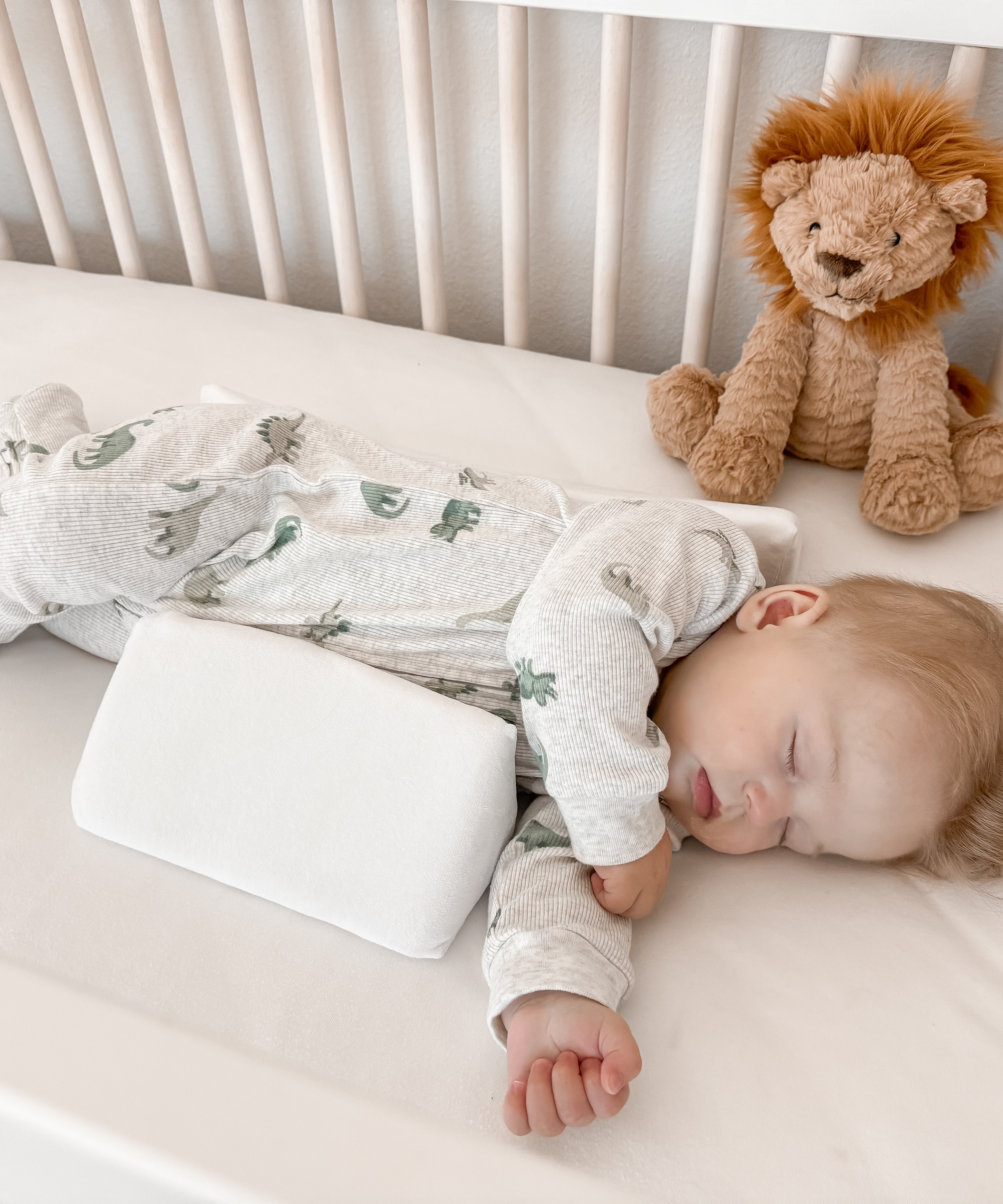 Baby Side Sleeper Weddge Adjustable Soft and Breathable Pillow