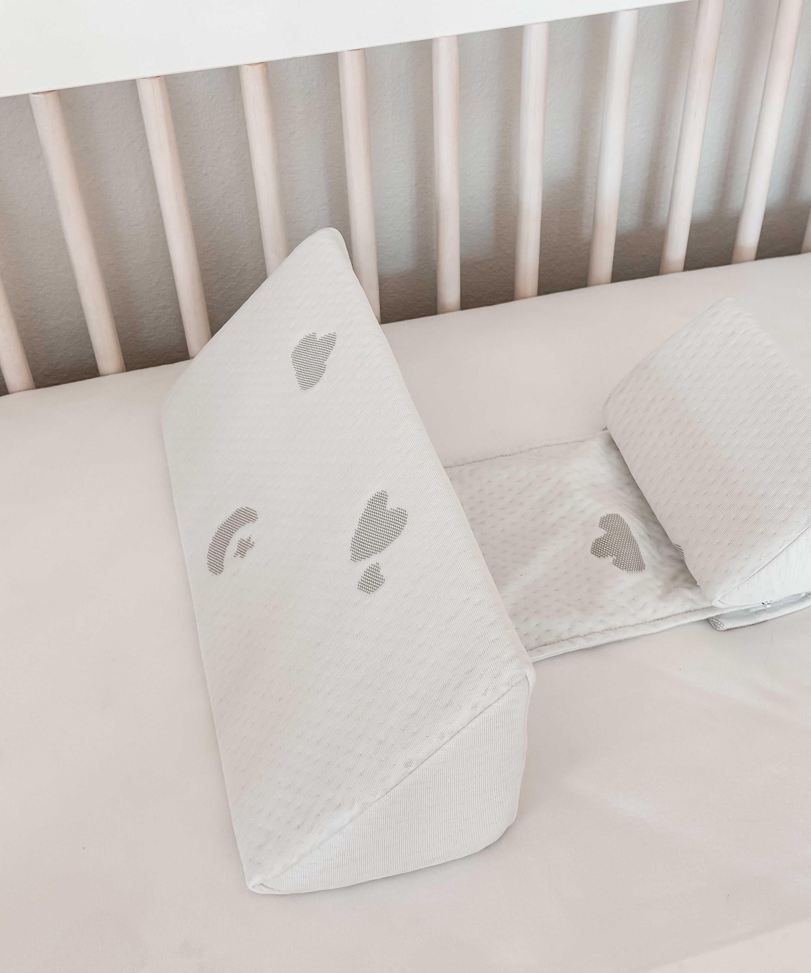 Baby Side Sleeper Weddge Adjustable Soft and Breathable Pillow
