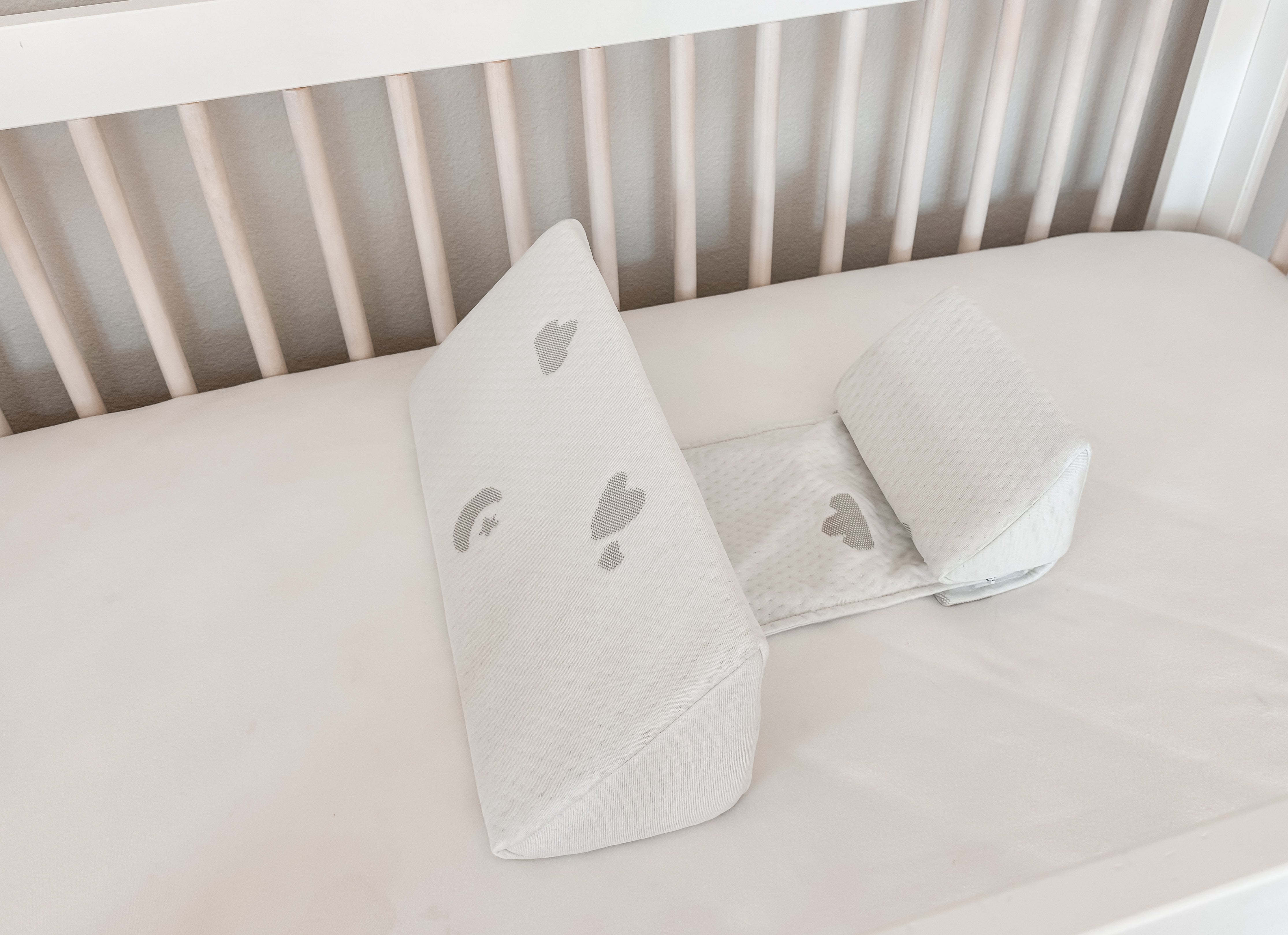 Baby Side Sleeper Weddge Adjustable Soft and Breathable Pillow