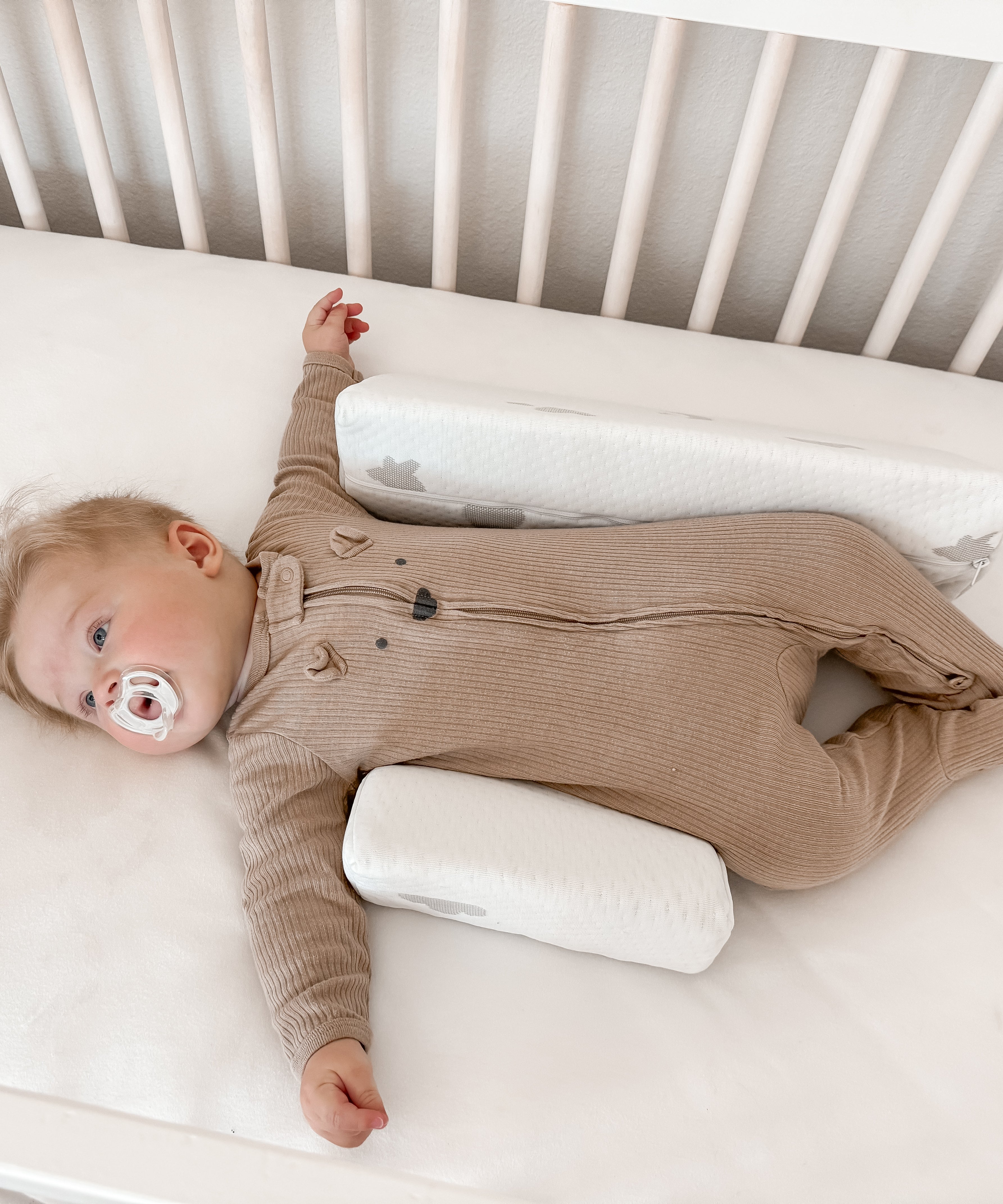 Baby Side Sleeper Weddge Adjustable Soft and Breathable Pillow
