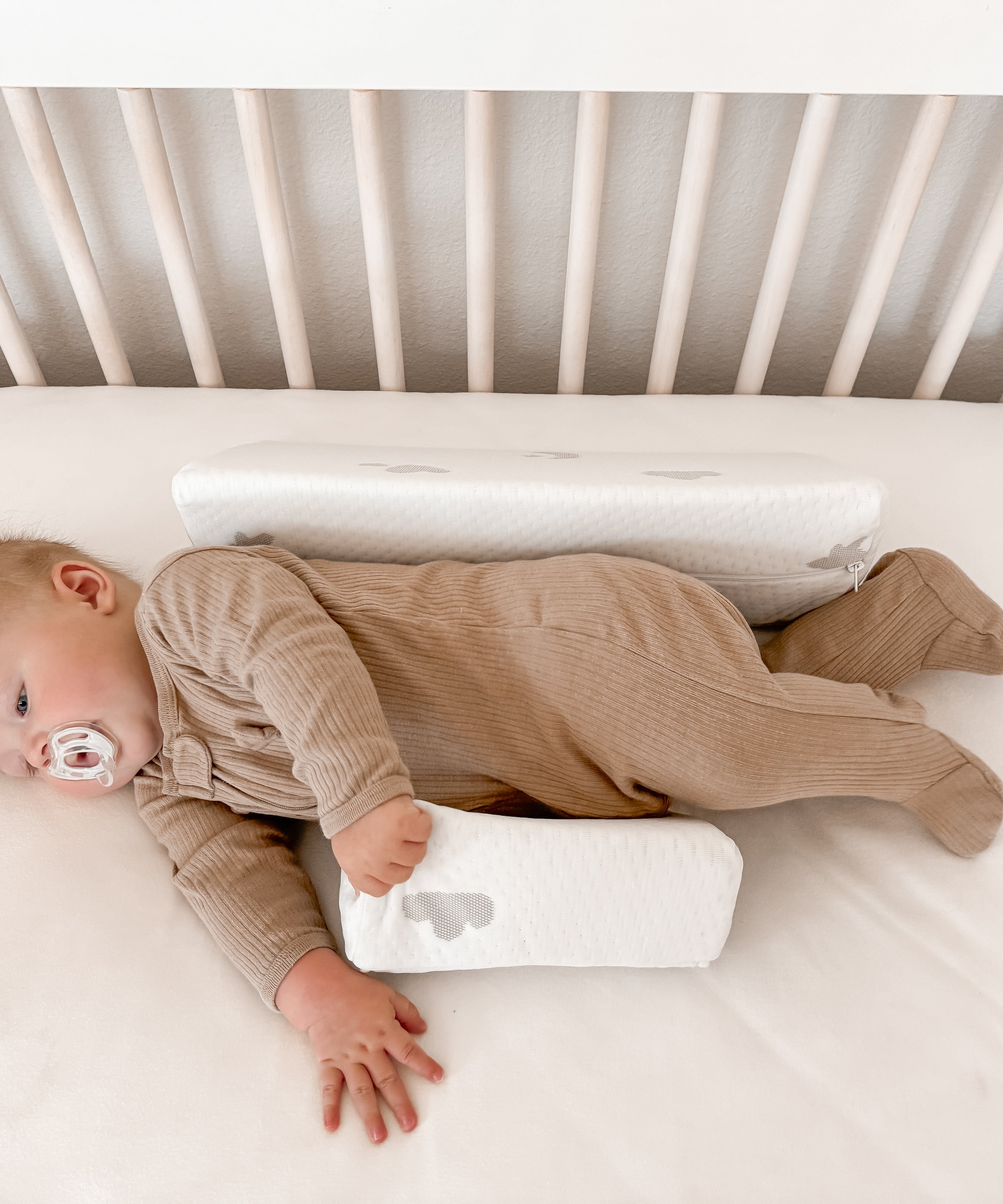 Baby Side Sleeper Weddge Adjustable Soft and Breathable Pillow