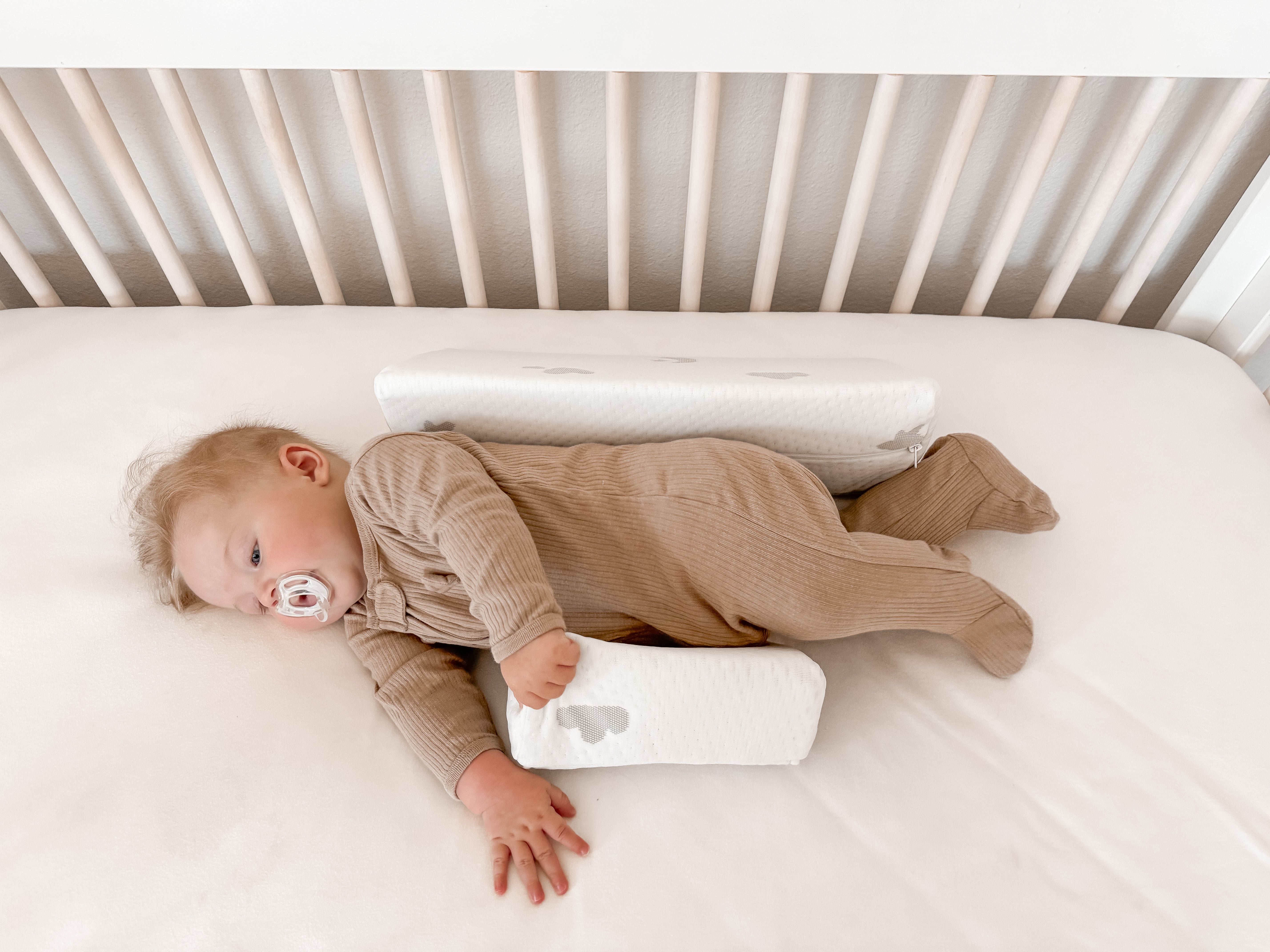 Baby Side Sleeper Weddge Adjustable Soft and Breathable Pillow