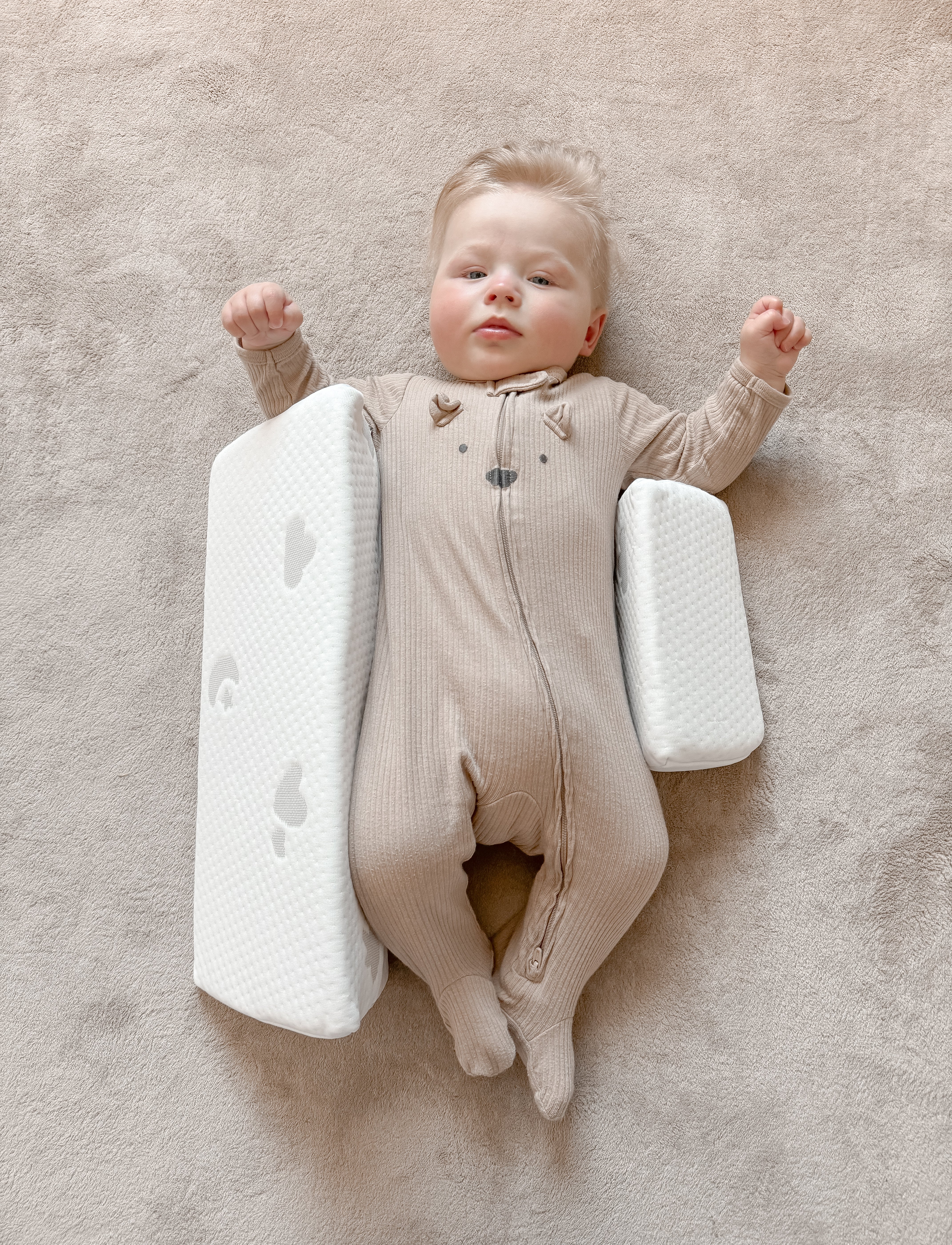 Baby Side Sleeper Weddge Adjustable Soft and Breathable Pillow