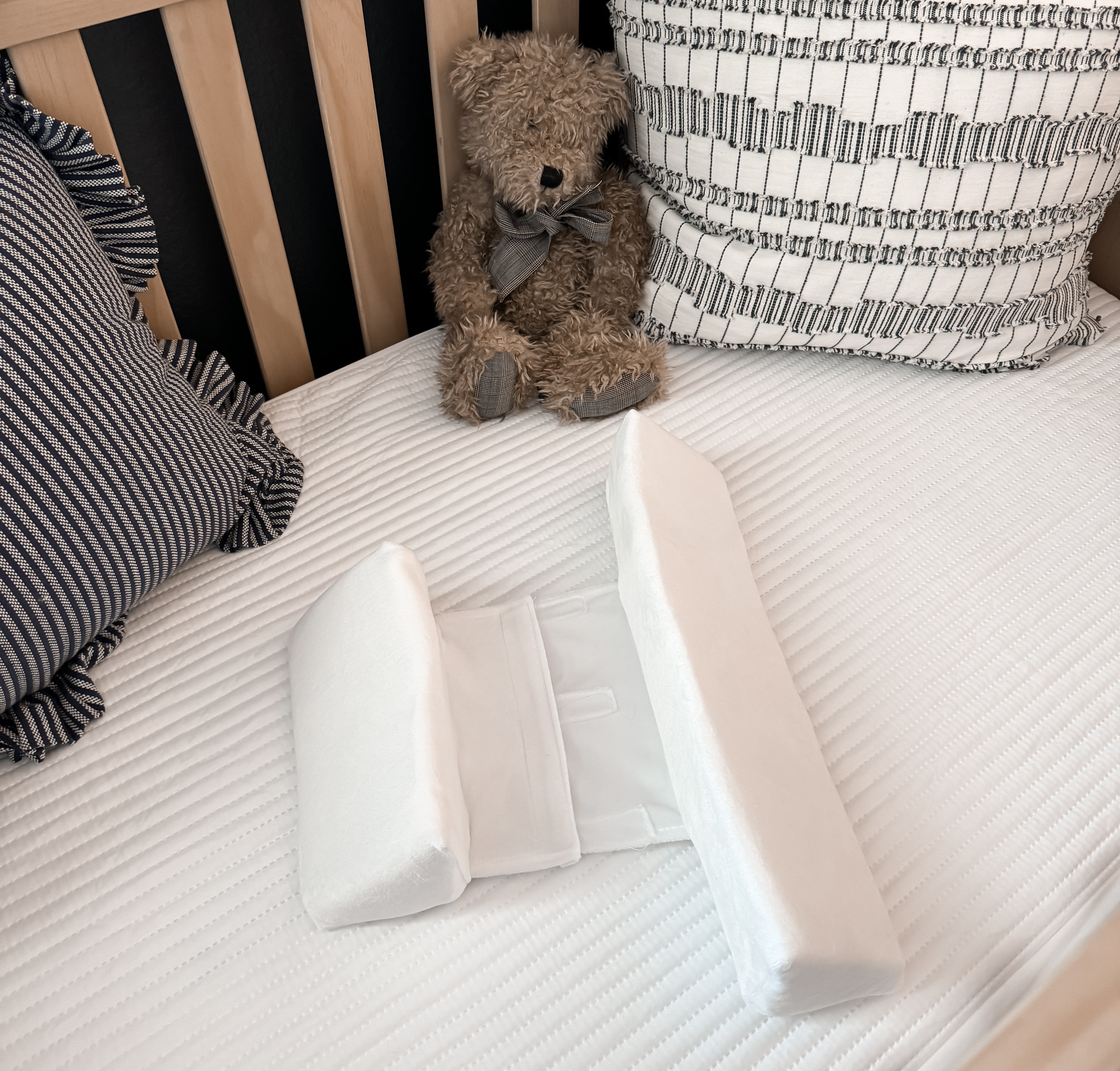 Baby Side Sleeper Weddge Adjustable Soft and Breathable Pillow