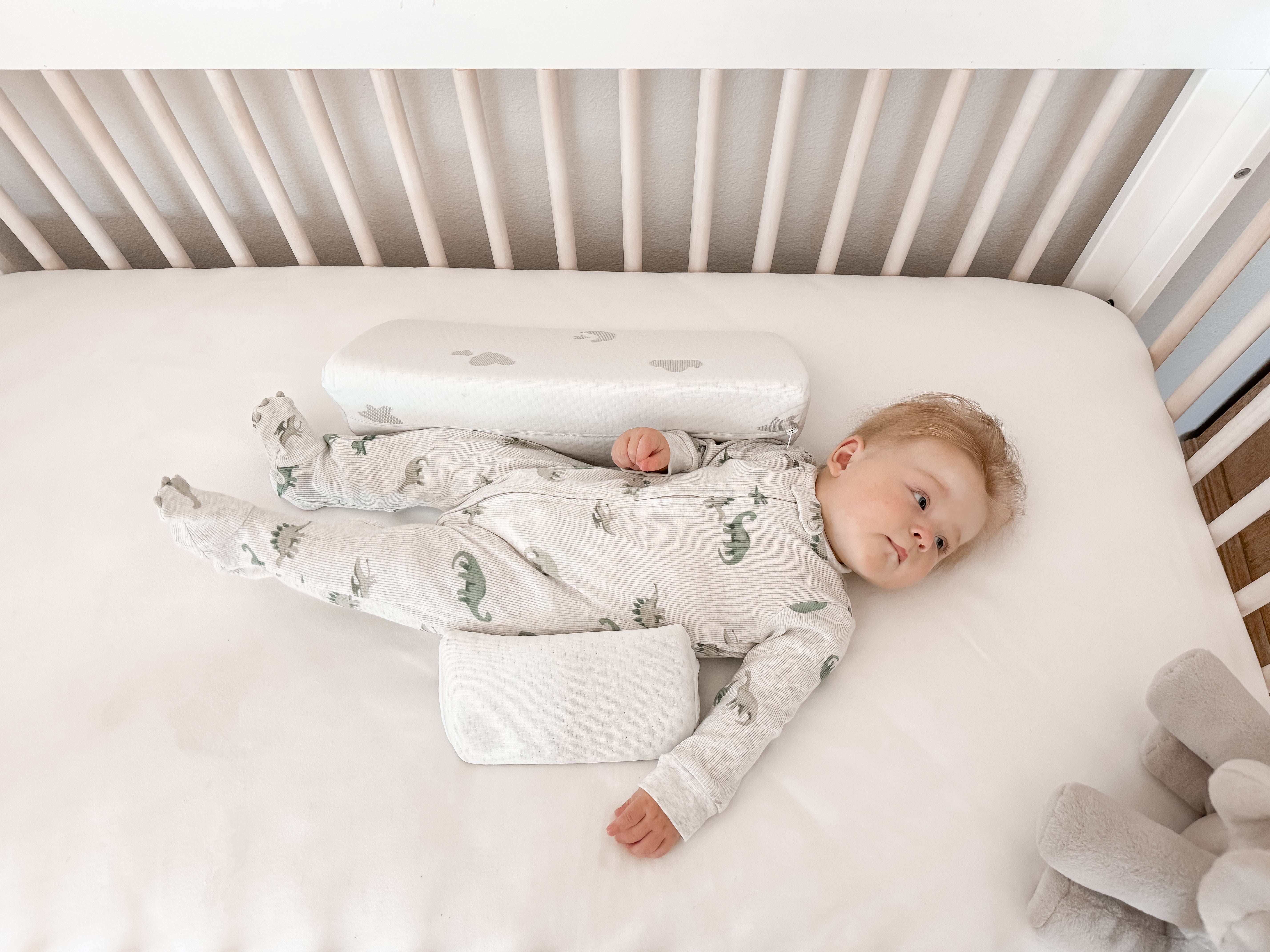 Baby Side Sleeper Weddge Adjustable Soft and Breathable Pillow