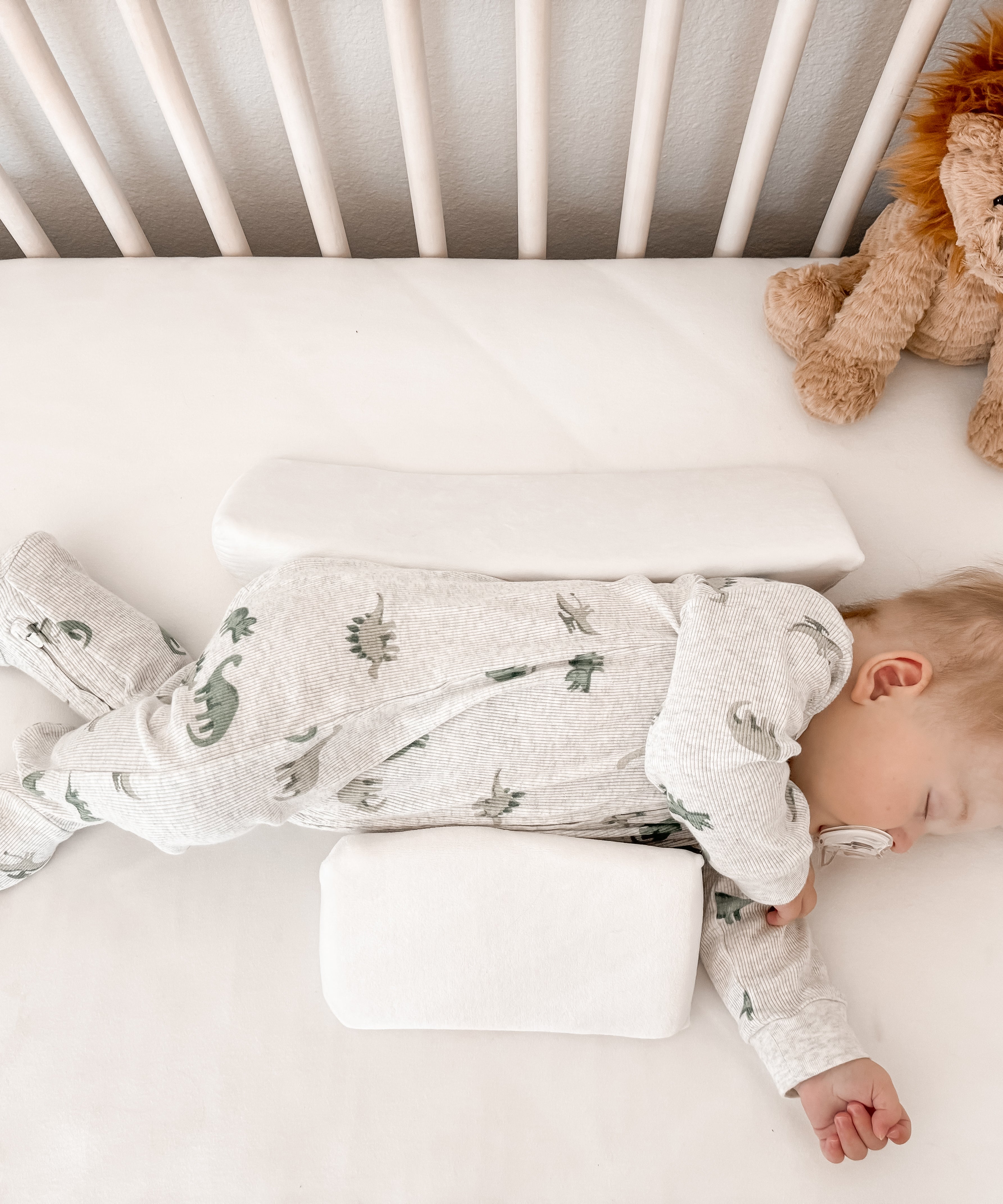 Baby Side Sleeper Weddge Adjustable Soft and Breathable Pillow