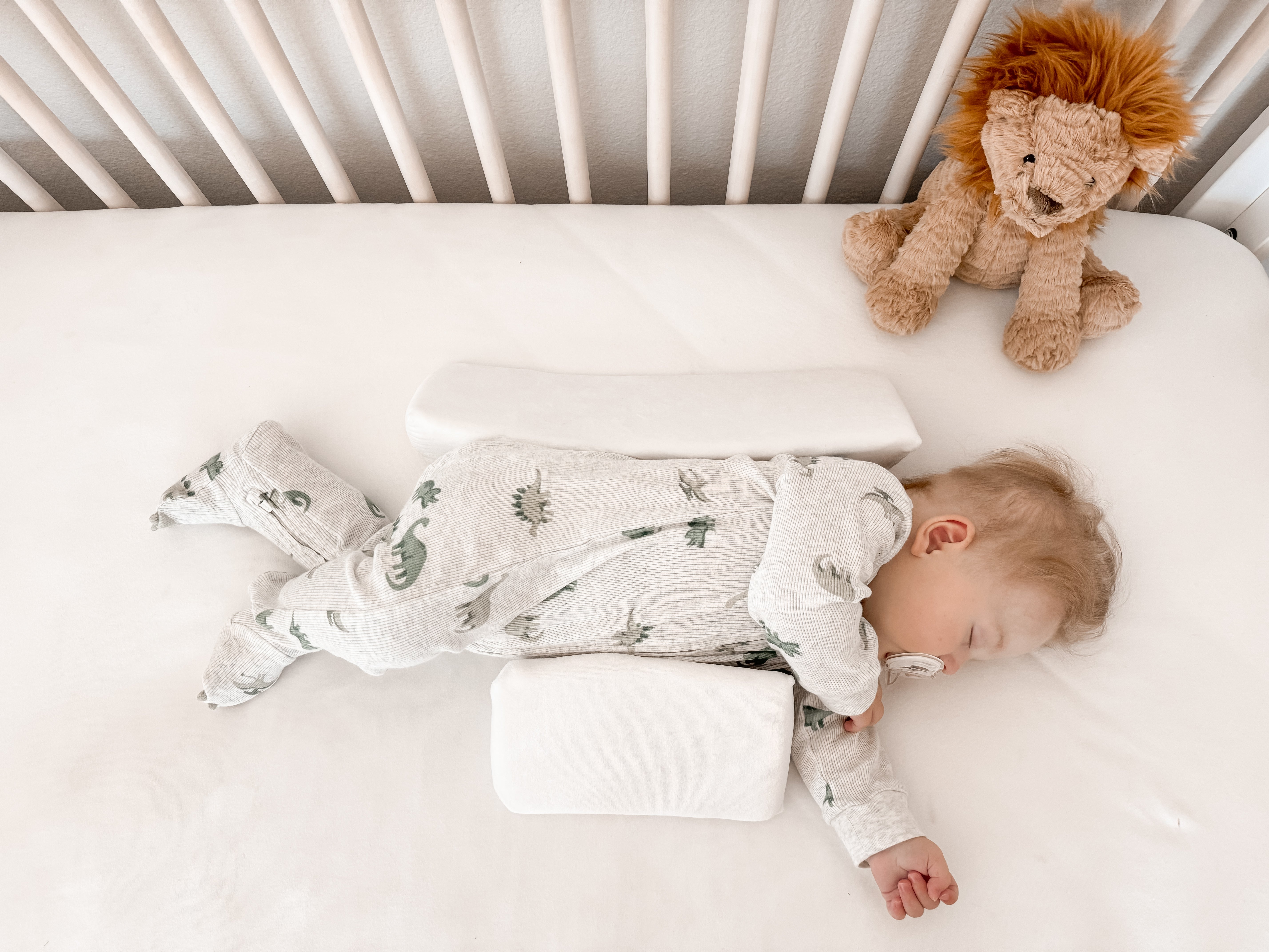 Baby Side Sleeper Weddge Adjustable Soft and Breathable Pillow