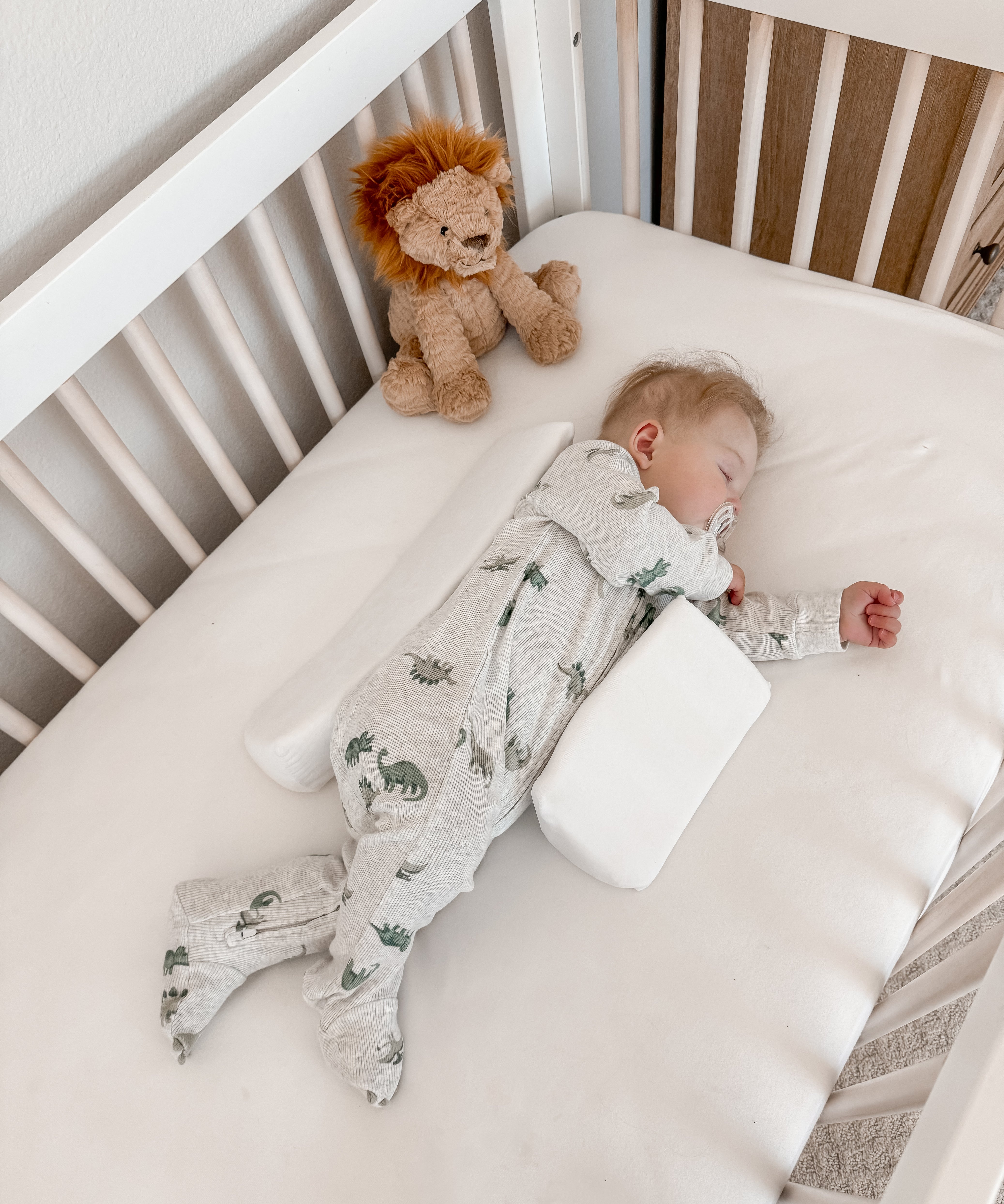 Baby Side Sleeper Weddge Adjustable Soft and Breathable Pillow