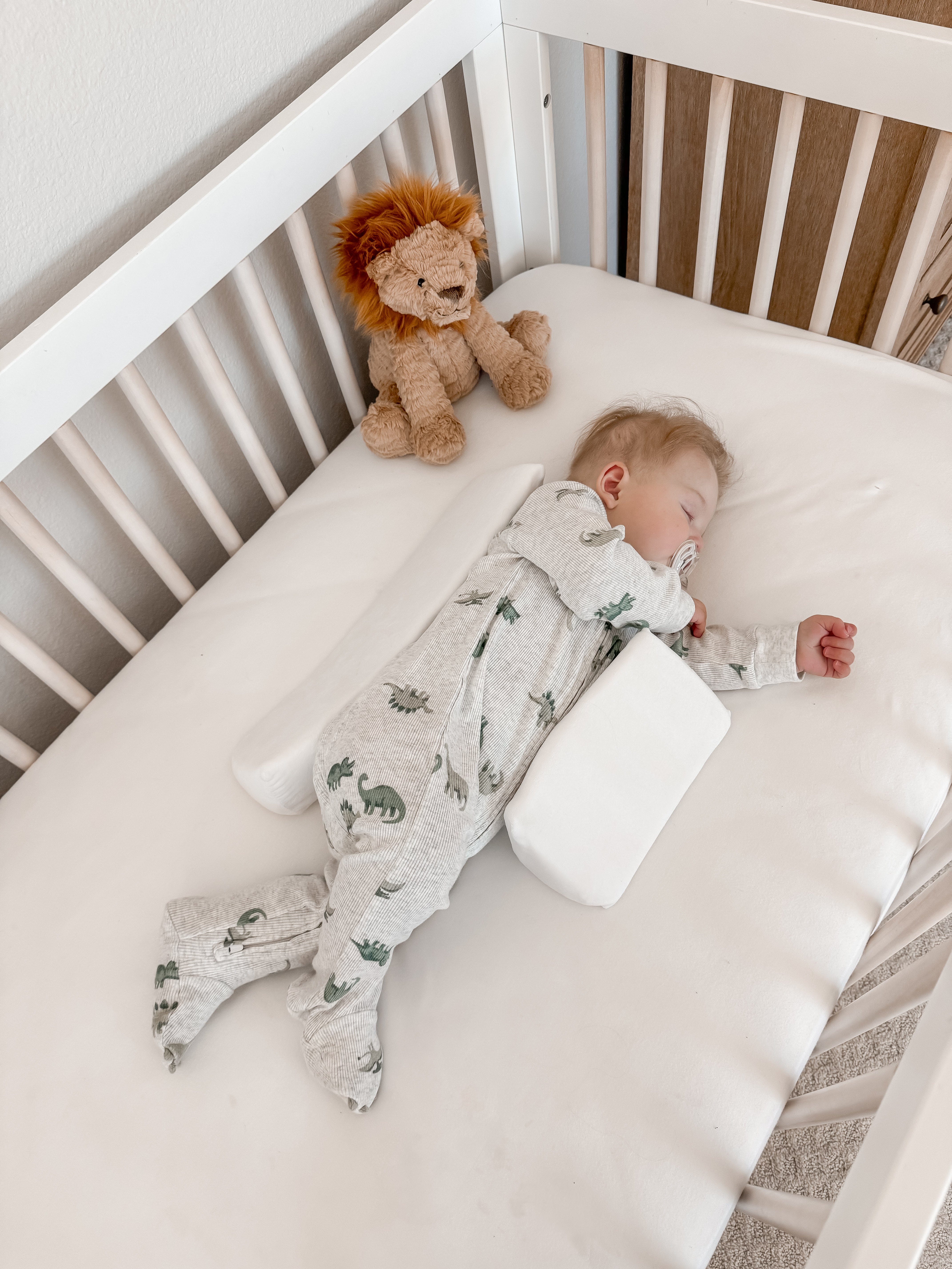 Baby Side Sleeper Weddge Adjustable Soft and Breathable Pillow