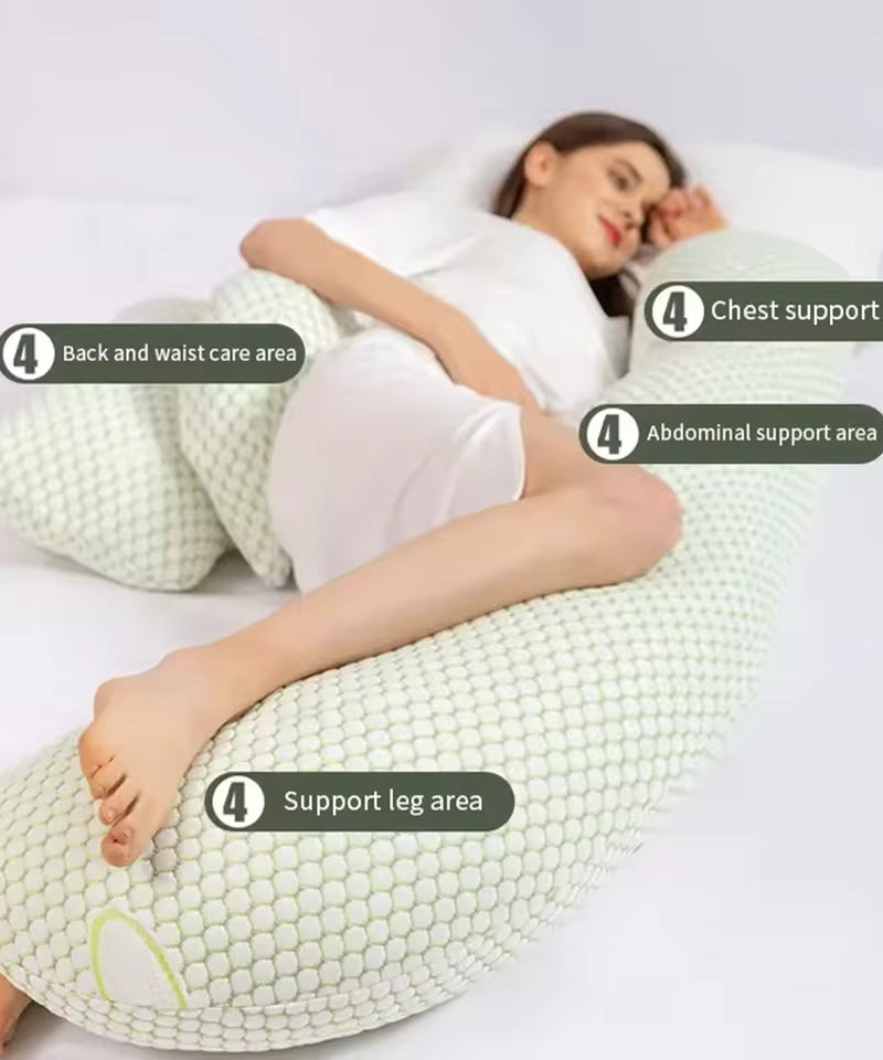 Pregnancy Belly Pillow, Ultimate Comfort &amp; Support for Moms-to-Be