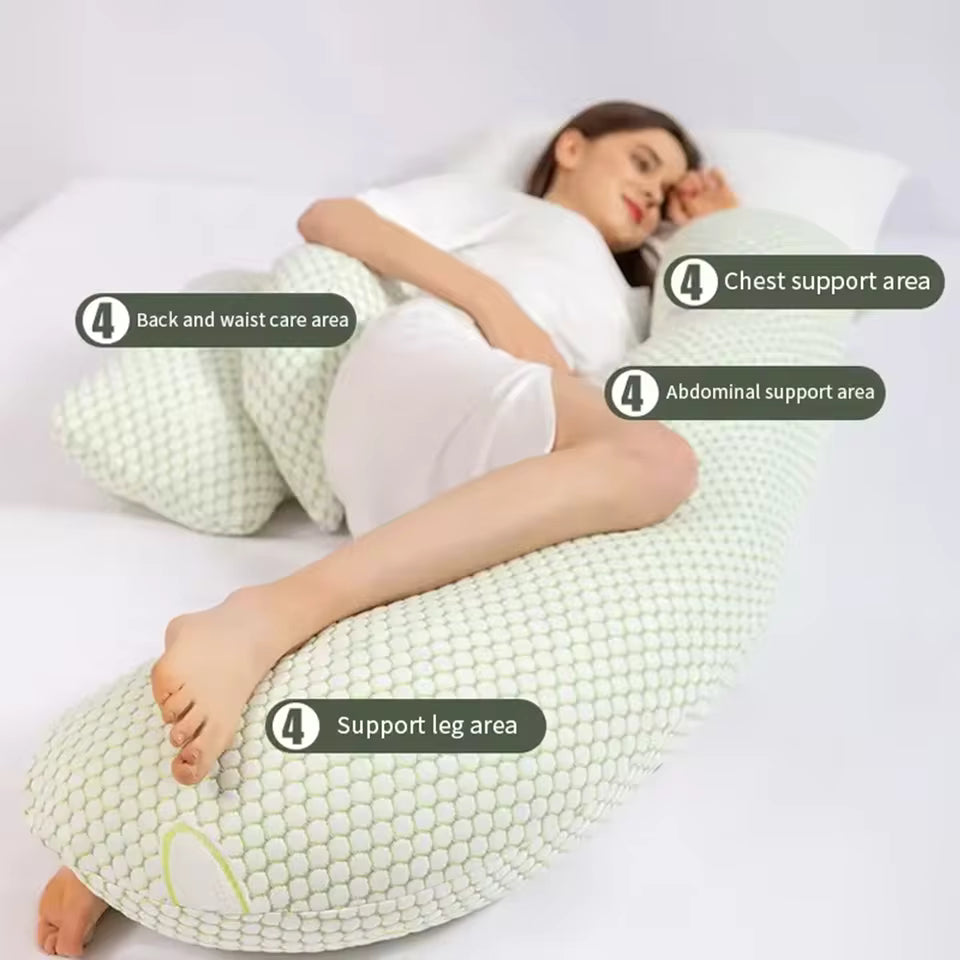 Pregnancy Belly Pillow, Ultimate Comfort &amp; Support for Moms-to-Be